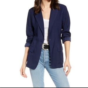 Treasure & Bond Classic Navy Blazer